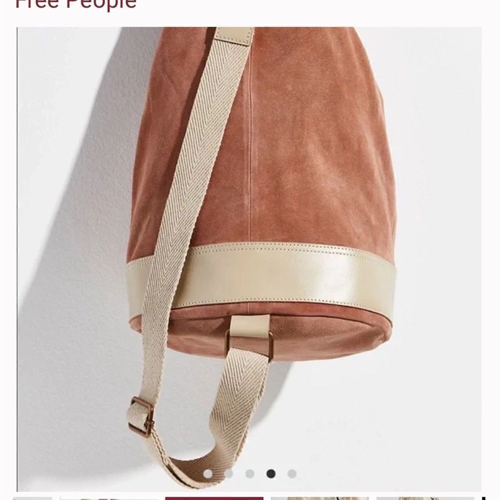 New Free People Varsity suede Backpack
NWOT
MSRP $178
16W x 16 H x 9 D - Picture 3 of 14